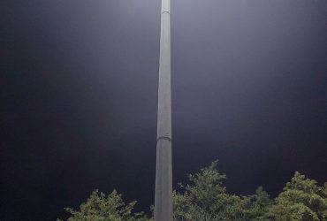 نصب برج نوری دوم پارک شاه بلوط