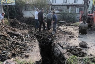 لوله گذاری خیابان مطهری