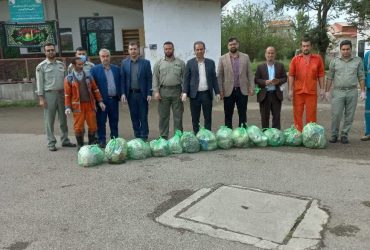 جمع آوری زباله و پسماند از سطح شهر