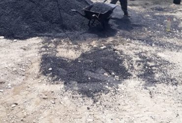 آسفالت و لکه گیری کوچه ها