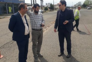 بررسی خیابان جهت اجرای بلوار