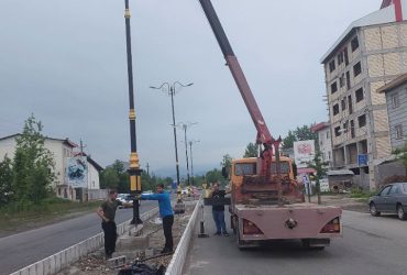 نصب تیر دکوراتیو
