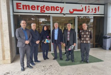 بازدید شهردار رئیس و اعضای شورای اسلامی شفت از بیمارستان امام رضا (ع)شهرستان شفت