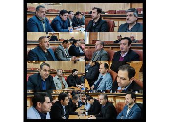 نشست شهرداران گیلان در سالن غدیر استانداری گیلان